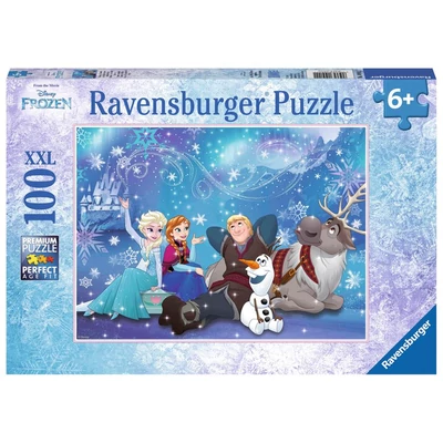 Ravensburger 10911 - Jégvarázs - Elsa, a Hókirálynő - 100 db-os XXL puzzle