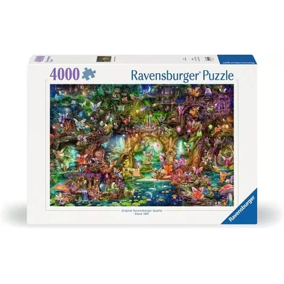 Ravensburger 12000810 - Hidden World of Fairies - 4000 db-os puzzle