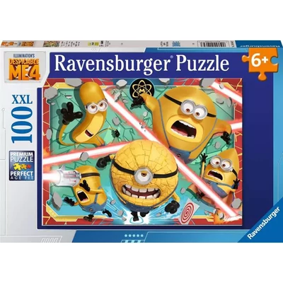 Ravensburger 12001062 - Minyonok 4 - 100 db-os XXL puzzle