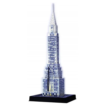 Ravensburger 12595 - Night Edition - Chrysler Building - 216 db-os 3D puzzle