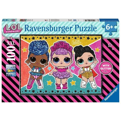 Ravensburger 12881 - LOL Suprise - 100 db-os XXL puzzle