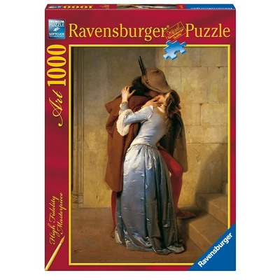 Ravensburger 15405 - Art puzzle - Hayez - A csók - 1000 db-os puzzle