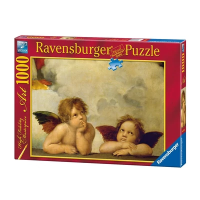 Ravensburger 15544 - Art puzzle - Raffaello - Angyalok - 1000 db-os puzzle