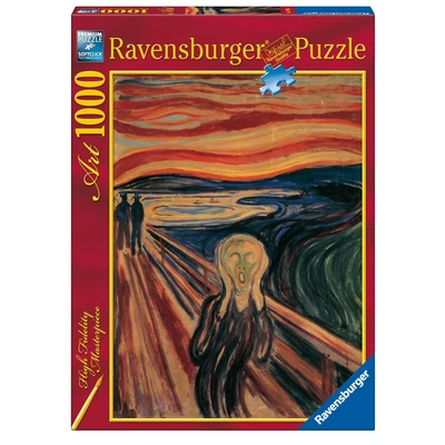 Ravensburger 15758 - Art puzzle - Munch - A sikoly - 1000 db-os puzzle