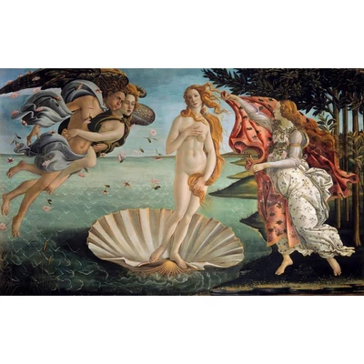 Ravensburger 12000068 - Art puzzle - Boticelli - Vénusz születése - 1000 db-os puzzle