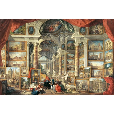 Ravensburger 17409 - Képgaléria kilátással a modern Rómára - 5000 db-os puzzle