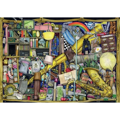 Ravensburger 17486 - Grandads Locker - 1000 db-os puzzle