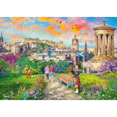Ravensburger 12000248 - Edinburgh romance - 1000 db-os puzzle