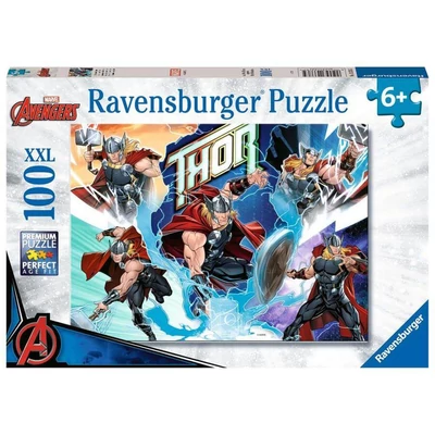 Ravensburger 13376 - Marvel hősök - Thor - 100 db-os XXL puzzle