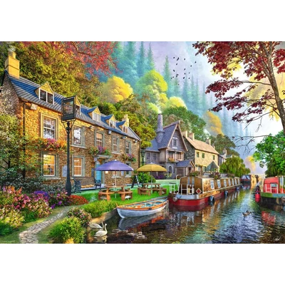 Ravensburger 12001981 - A csatorna mentén - 1000 db-os puzzle