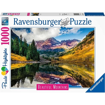 Ravensburger 17317 - Beautiful Mountains - Aspen, Colorado - 1000 db-os puzzle