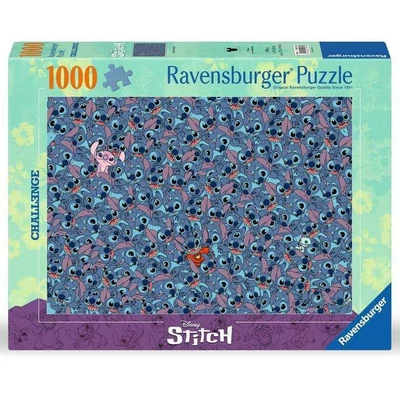 Ravensburger 12001265 - Challenge - Stitch - 1000 db-os puzzle