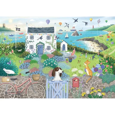 Ravensburger 17631 - Coastal Cottage - 1000 db-os puzzle