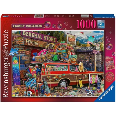 Ravensburger 16776 Családi vakáció - 1000 db-os puzzle
