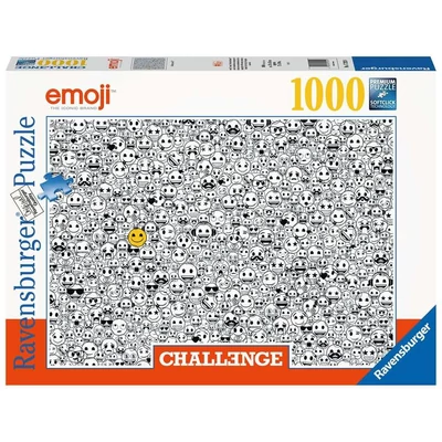 Ravensburger 17292 - Challenge - Emoji - 1000 db-os puzzle