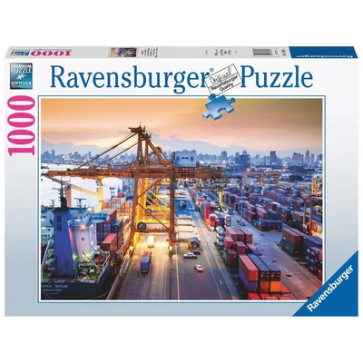 Ravensburger 17091 - Hamburg kikötője - 1000 db-os puzzle