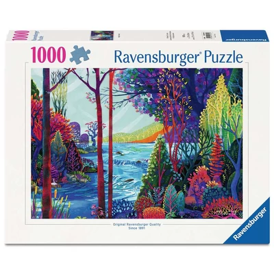 Ravensburger 12001851 - Indigó erdő - 1000 db-os puzzle