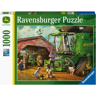 Ravensburger 12000383 - John Deere, Then and Now - 1000 db-os puzzle