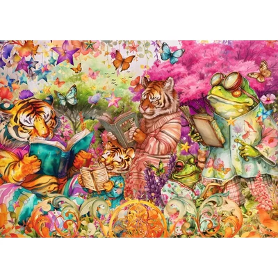 Ravensburger 12001856 - Könyvklub - 1000 db-os puzzle