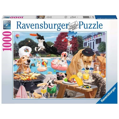 Ravensburger 1000 db-os puzzle - Kutyameleg napok (16810)