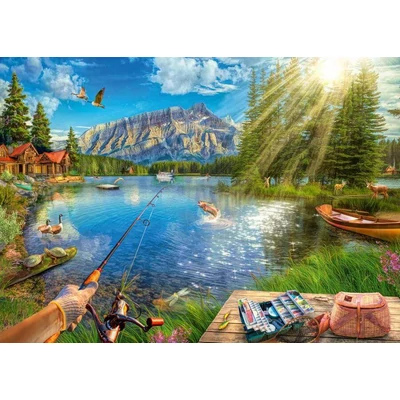 Ravensburger 12000877 - Life at the Lake - 1000 db-os puzzle