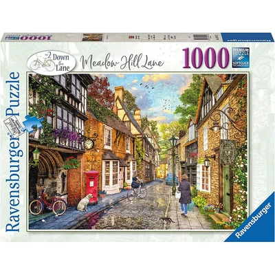 Ravensburger 12000160 - A mező dombja mentén lévő út - 1000 db-os  puzzle