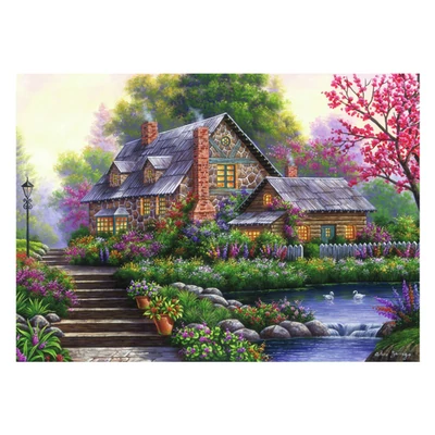 Ravensburger 12000464 - Romantikus menedék - 1000 db-os puzzle