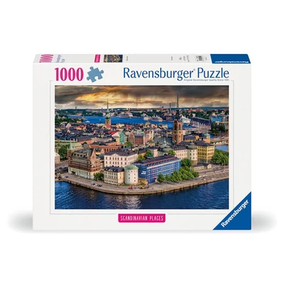 Ravensburger 12000114 - Scandinavian Places - Stockholm, Svédország - 1000 db-os puzzle