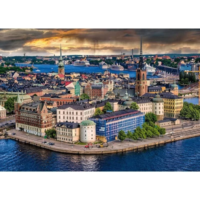 Ravensburger 12000114 - Scandinavian Places - Stockholm, Svédország - 1000 db-os puzzle