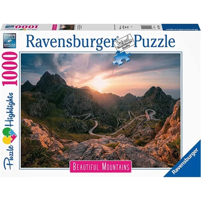 Ravensburger 17313 - Beautiful Mountains - Serra de Tramuntana, Mallorca - 1000 db-os puzzle