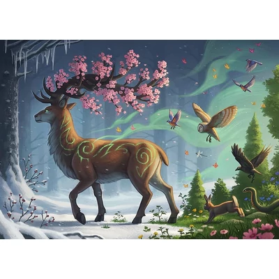 Ravensburger 17385 - Spring Deer - 1000 db-os puzzle