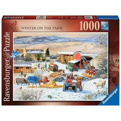 Ravensburger 16478 Tél a farmon - 1000 db-os puzzle