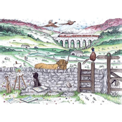 Ravensburger 17629 - Yorkshire Dales - 1000 db-os puzzle