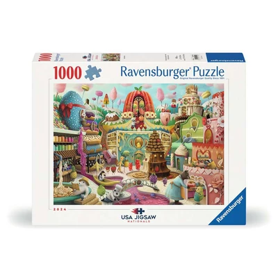 Ravensburger 12001195 - Édes utca - 1000 db-os  puzzle