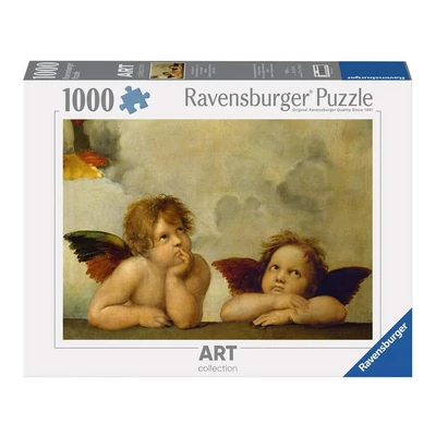 Ravensburger 12000062 - Art puzzle - Raffaello - Angyalok - 1000 db-os puzzle