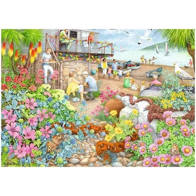 Ravensburger 12000282 - Parti kávézó - 1000 db-os puzzle