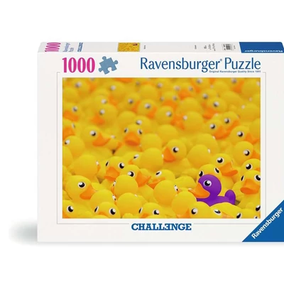 Ravensburger 12000587 - Gumikacsák - 1000 db-os Challenge puzzle