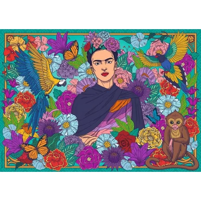 Ravensburger 12001475 - Frida Kahlo - 1000 db-os puzzle