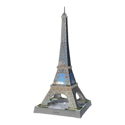 Ravensburger Iconics 12008024 - Night Edition - Eiffel-torony - 216 db-os 3D puzzle