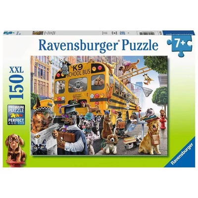 Ravensburger 12974 - Állati iskola - 150 db-os XXL puzzle