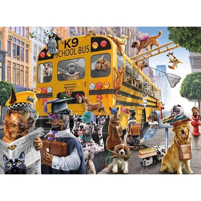 Ravensburger 12974 - Állati iskola - 150 db-os XXL puzzle