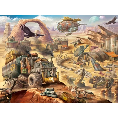 Ravensburger 12001395 - Üdv a pusztaságban - 1500 db-os puzzle