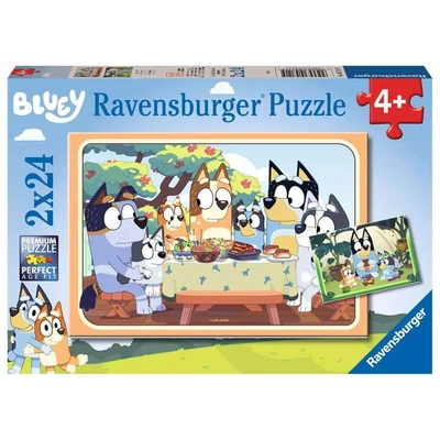 Ravensburger 05711 - Bluey - 2 x 24 db-os puzzle