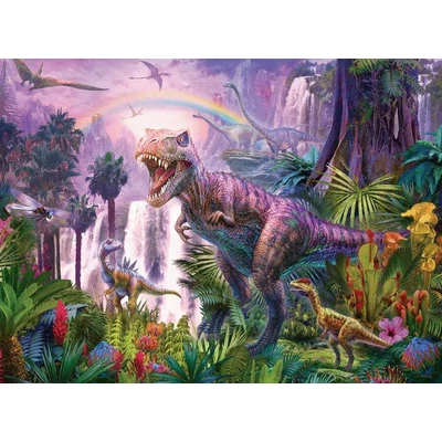 Ravensburger 12892 - Dínóland - 200 db-os XXL puzzle