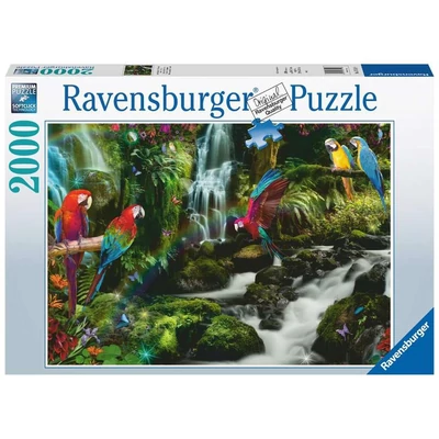 Ravensburger 17111 Színes papgájok a dzsungelben - 2000 db-os puzzle