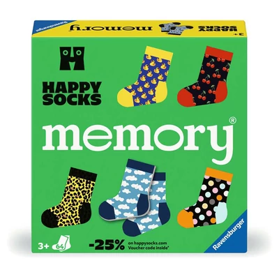 Ravensburger 24702 - Vidám zoknik memóriajáték