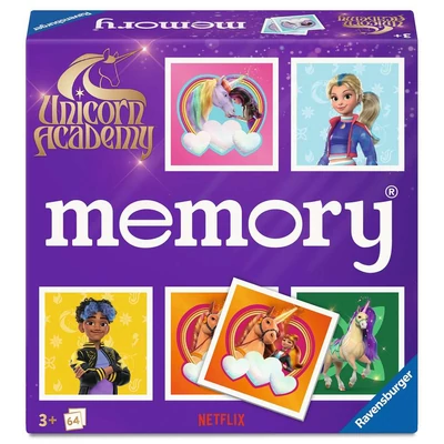 Ravensburger 24778 - Unikornis akadémia memóriajáték