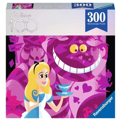 Ravensburger 13374 - Disney 100 kollekció - Alice Csodaországban - 300 db-os puzzle