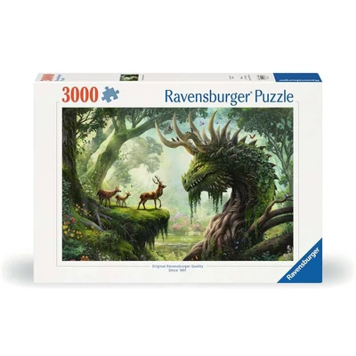 Ravensburger 12000808 - Ébredő erdei sárkány - 3000 db-os puzzle