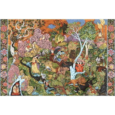 Ravensburger 17135 - Napjelek kertje - 3000 db-os puzzle